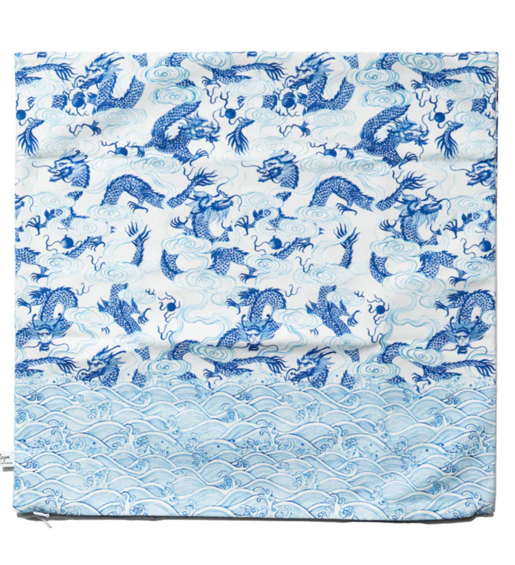 Cushion cover - White Dragon