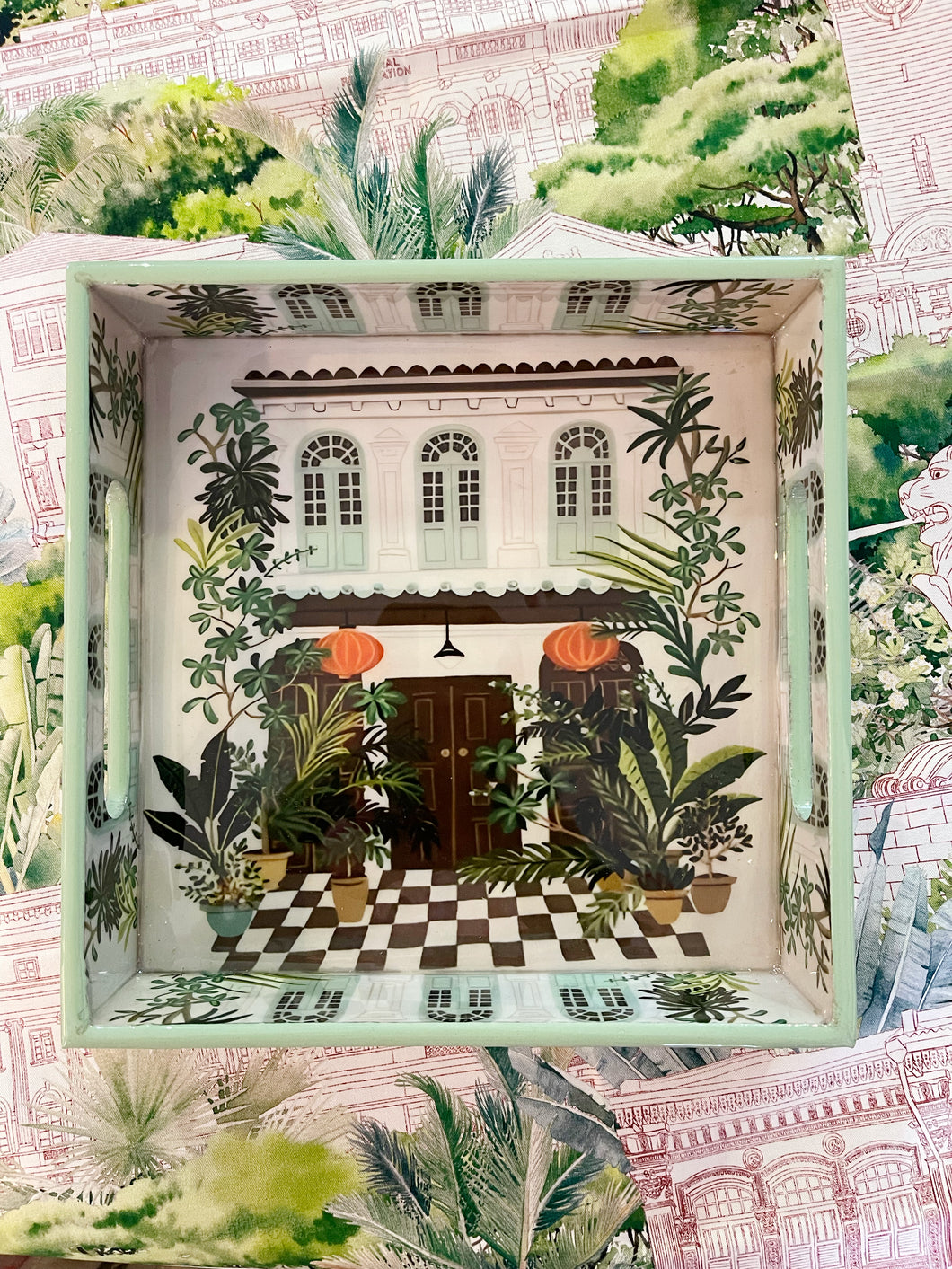 Petain Road shophouse tray