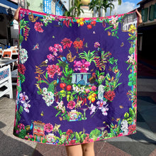 Load image into Gallery viewer, City in Nature Silk Scarf
