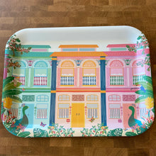 Load image into Gallery viewer, Singapore Shophouses bamboo tray

