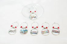 Load image into Gallery viewer, Set of 6: Singapore Wine Charms
