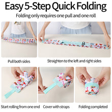 Load image into Gallery viewer, Instantly foldable shopper bags with zip
