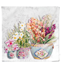 Load image into Gallery viewer, Peranakan Porcelain with Flowers Cushion Cover
