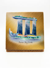 Load image into Gallery viewer, Singapore Icons Individual Coaster with Cork Base
