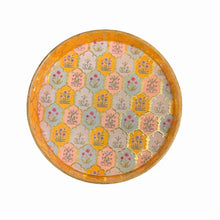 Load image into Gallery viewer, Mughal Garden Round Trays
