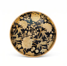 Load image into Gallery viewer, Midnight Chinoiserie Round Tray
