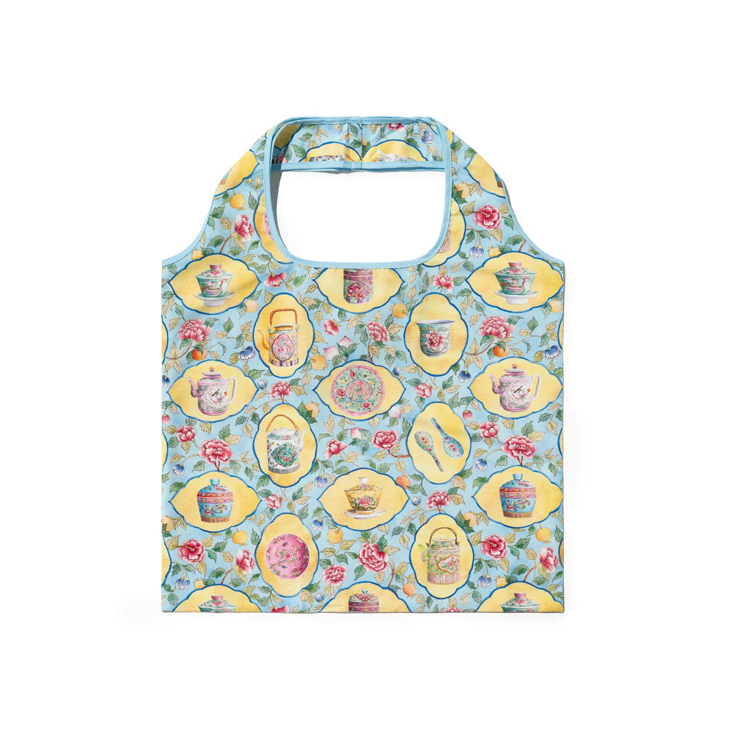 Peranakan Teapot with Frame Shopping Bag