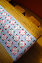 Load image into Gallery viewer, Peranakan Tile Table Runner in Corner Rose

