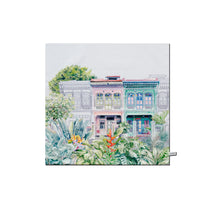 Load image into Gallery viewer, Cushion cover - Peranakan Shophouses
