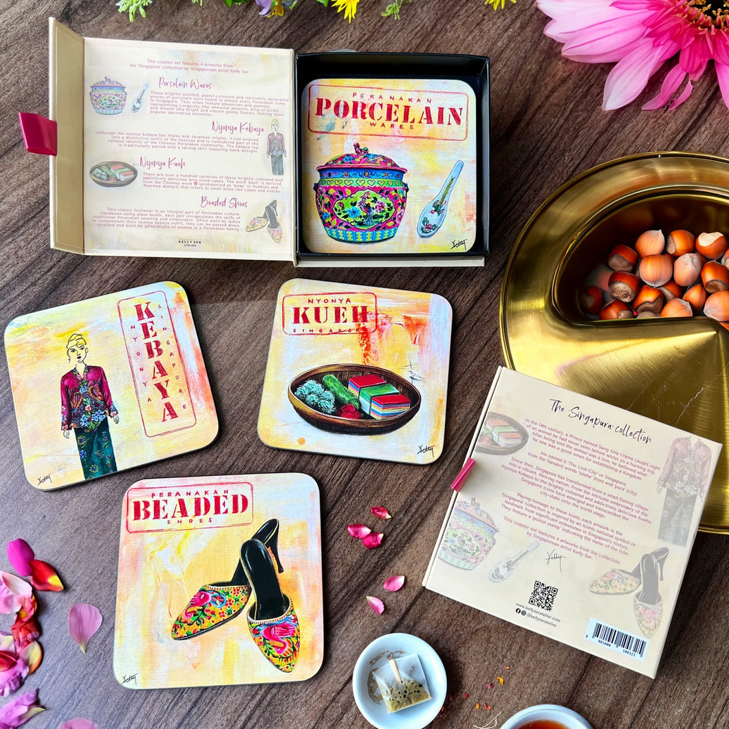 Singapura Coasters: Peranakan Edition