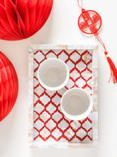 Load image into Gallery viewer, Red Haji - Mini Mother of Pearl Tray
