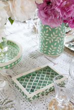 Load image into Gallery viewer, Haji Green Bone Inlay Mini Tray
