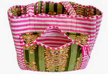 Load image into Gallery viewer, Tiger Stripe Tote Bag (Green)
