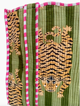 Load image into Gallery viewer, Tiger Stripe Tote Bag (Green)
