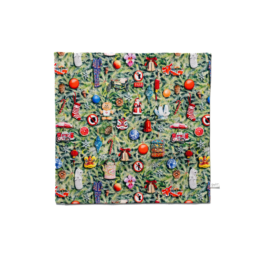 Cushion cover - Singapore Christmas