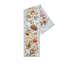 Load image into Gallery viewer, Singapore Hawker Food Table Runner
