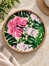 Load image into Gallery viewer, Monstera Cake Stand / Pedestal stand
