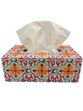 Load image into Gallery viewer, Botanical Print MDF Tissue Boxes
