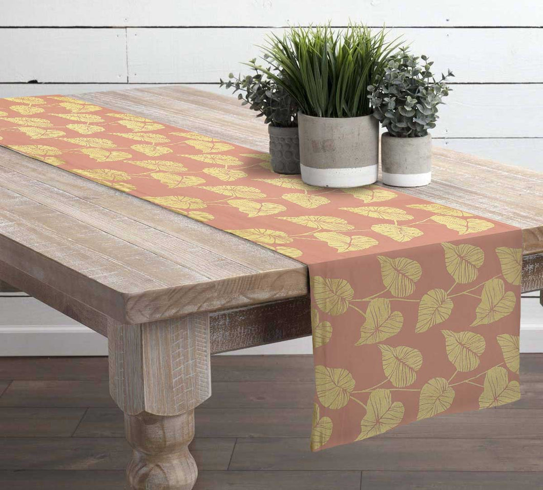 Leaf Creeper Table & Bed Runner