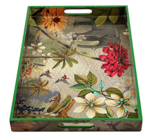 Load image into Gallery viewer, March of the Blossoms Rectangle Serving Tray
