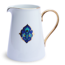 Load image into Gallery viewer, Water jug with gold handle
