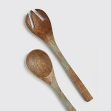 Load image into Gallery viewer, Basic wooden Salad Spoon Set
