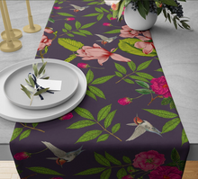Load image into Gallery viewer, Warbled Verdure Bed and Table Runner

