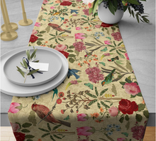 Load image into Gallery viewer, Bird land Table &amp; Bed Runner
