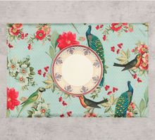 Load image into Gallery viewer, Feathered Garden Table Mats Set of 6
