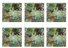 Load image into Gallery viewer, Wildlife Safari MDF Table Coaster Set of 6
