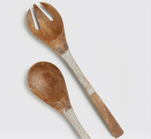 Load image into Gallery viewer, Basic wooden Salad Spoon Set
