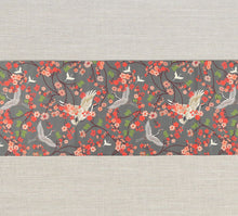 Load image into Gallery viewer, Flight of Cranes Bed and Table Runner
